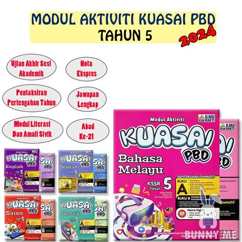 Bunny Buku Sekolah Modul Aktiviti Kuasai Pbd Kssr Uasa Tahun