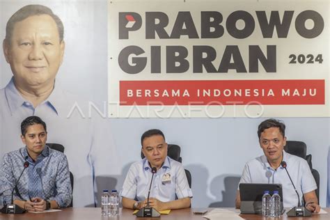 Tkn Prabowo Gibran Tanggapi Putusan Mk Antara Foto