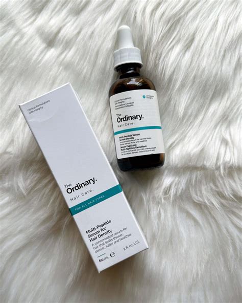 Review The Ordinary Multi Peptide Serum For Hair Density It Definitely Works The Pink