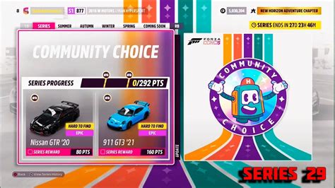 Festival Playlist Community Choice Series In Forza Horizon 5 January