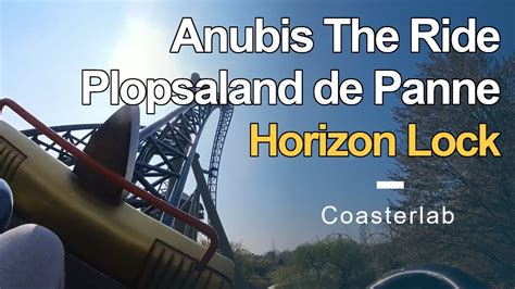 Anubis Onride POV Horizon Lock Plopsaland De Panne 2023 YouTube