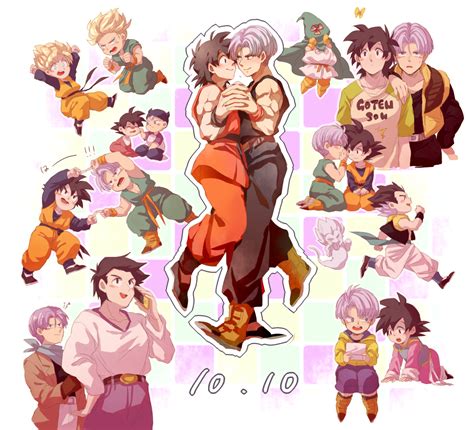 Trunks Son Goten Gotenks And Mighty Mask Dragon Ball And 3 More