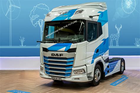 DAF XF z silnikiem na wodór od 2021 roku gasHD eu LNG CNG i wodór