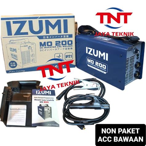 Jual Mesin Las Inverter Izumi Mo Trafo Las Inverter Izumi Mo Mma