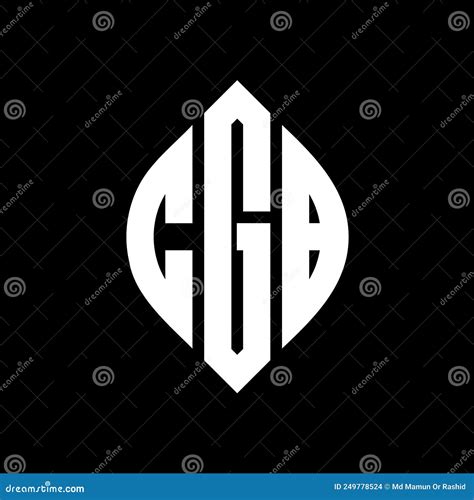 Desenho Do Logotipo Da Letra C Rculo Cgb Forma De C Rculo E Elipse