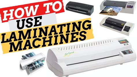 How To Use Laminating Machine Youtube