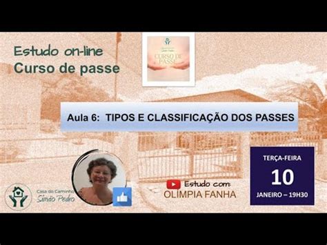 Curso de Passe Aula 6 Tipos e classificação dos passes YouTube