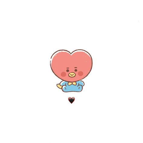 bts BT21 ﾟ Dibujos de anime Dibujos Edición de fotos