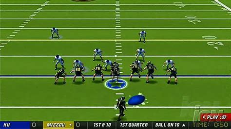 NCAA Football 09 Sony PSP Gameplay - More Like Lamehawks - IGN