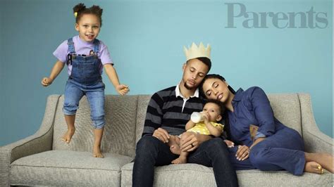 Steph Curry and adorable family featured on cover of Parents Magazine ...