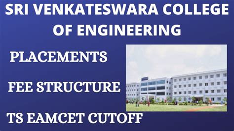 Sri Venkateswara College Of Engineering Ll Fee Structure L Placements L