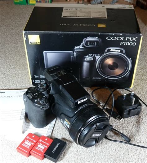 Nikon Coolpix P1000 Digital Bridge Camera Black For Sale Online Ebay