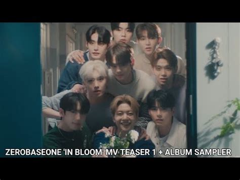 Zerobaseone In Bloom Mv Teaser Youth In Shade Album Sampler