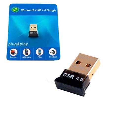 Adaptador Usb Bluetooth Csr 4 0 Dongle Conecta Notebook Fone Submarino