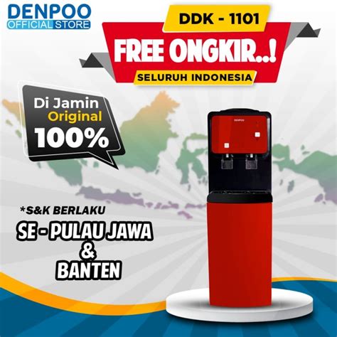 Denpoo Dispenser DDK 2202 Electro Non Kompressor Produk Eratoko