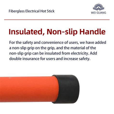 High Voltage Electrical Telescoping Hot Sticks 3m 10m Hastings Insulated Operating Rod Frp