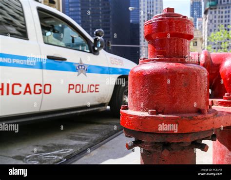 Chicago Police Car Banque De Photographies Et Dimages à Haute