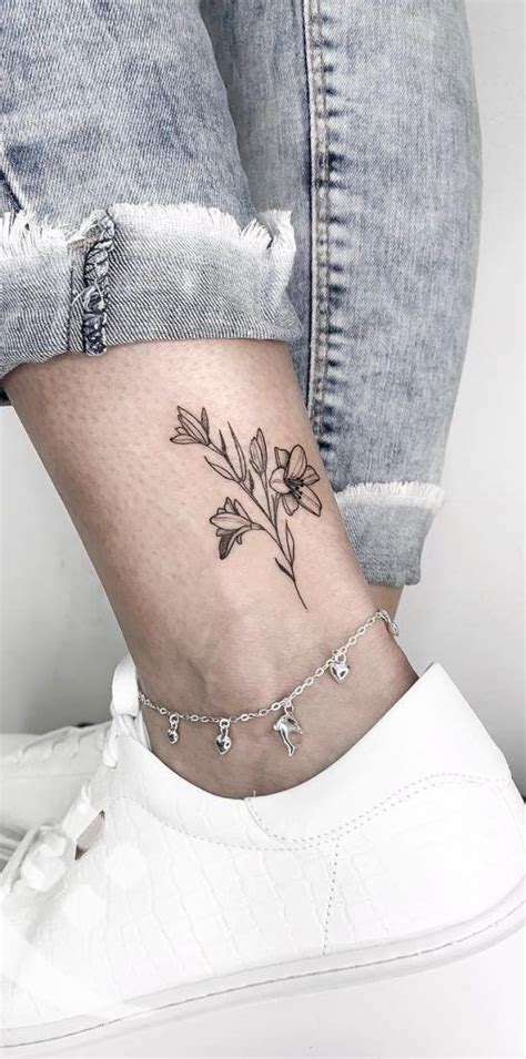 Tatuagens Femininas No Tornozelo Que V O Te Impressionar