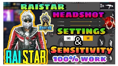 OmG Raistar Headshot Trick Revealed Raistar Custom HUD Setting And