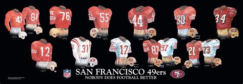 San Francisco 49ers Uniform and Team History | Heritage Uniforms and Jerseys and Stadiums - NFL ...