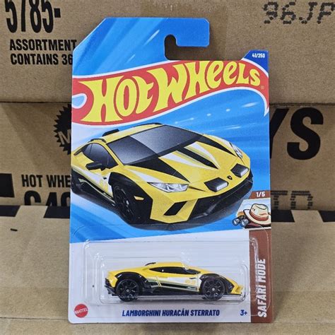 HOT WHEELS LAMBORGHINI HURACAN STERRATO Shopee Malaysia