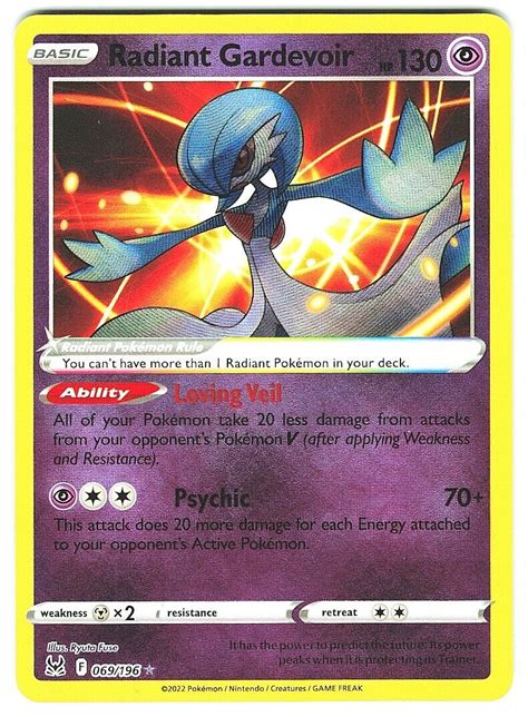 Mavin 2022 Pokemon Tcg Lost Origin Radiant Gardevoir Radiant Rare 69196