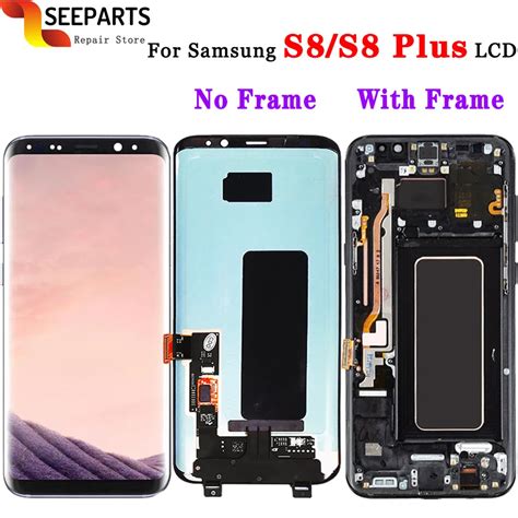 New Tested For Samsung S8 Lcd Replacement For Samsung Galaxy S8 Plus Lcd G955 S8 G950 G950f