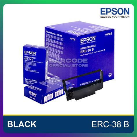 Jual Cartridge Piita Ribbon Printer Epson Tm U220 Erc 38 B Black