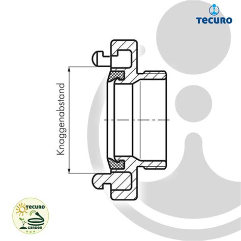 Tecuro Ibc Adapter Anschlusskappe S Auf Storz D Kupplung Ka Mm