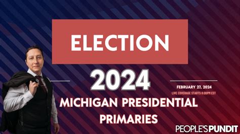 Live Results Michigan Republican Presidential Primary People S