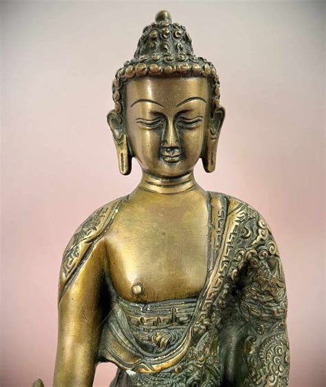 Alte Medizin Buddha Bronze Figur Tibet Skulptur Nepal Kaufen Auf Ricardo