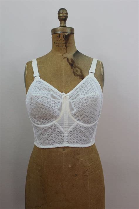 Vintage 1960s Bra 50s 60s Long Line Bra Bullet Bra 60s Etsy Longline Bra Bullet Bra