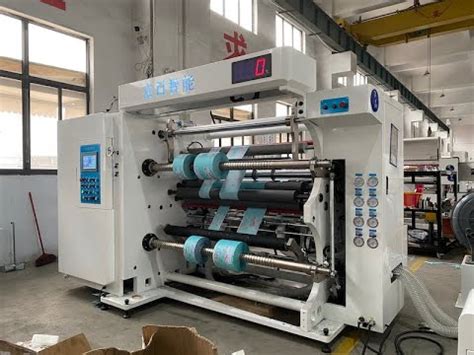 Sld High Speed Flexible Packaging Film Slitting Machine Jumbo