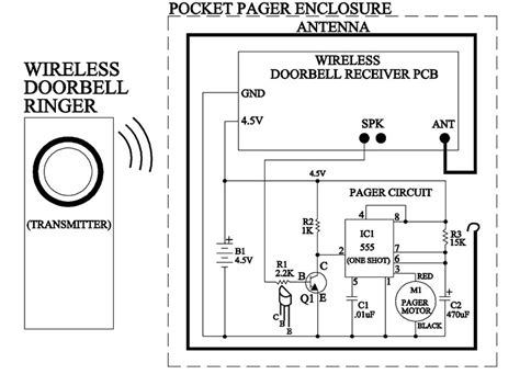 Wireless Doorbell Schematic Circuits Circuit Diagram