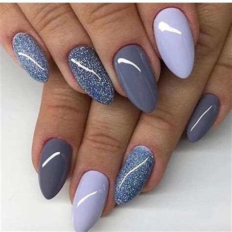 Best Winter Nails Design In 2020 02 Fashionnita Blue Nails Nail