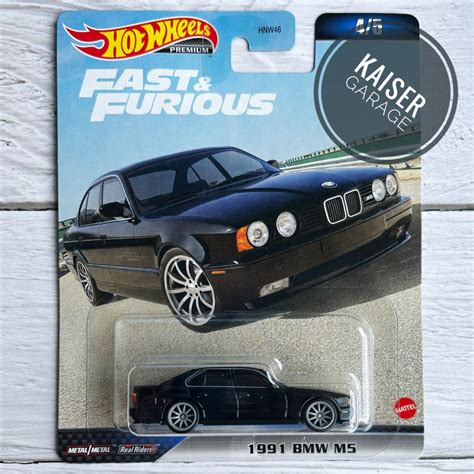 Hot Wheels Premium Fast Furious 1991 BMW M5 Shopee Malaysia