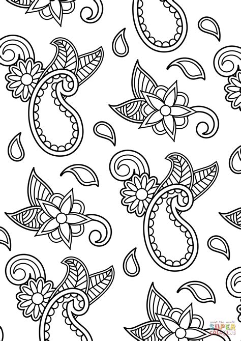 Free Paisley Printables Printable Templates