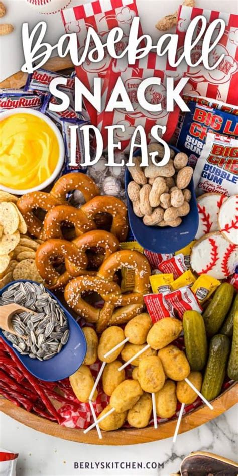 Baseball Snack Board