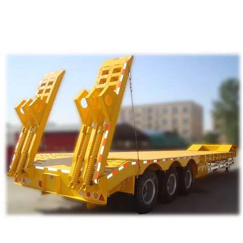 Excavator Bulldozer Truck Transport 234 Axles Gooseneck Low Bed