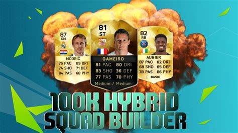 K Hybrid Squad Builder Fifa Youtube