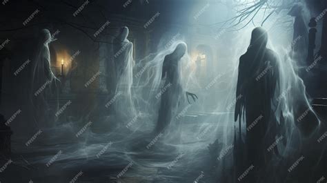 Premium AI Image | Enchanted Haunting A Modern Halloween Delight