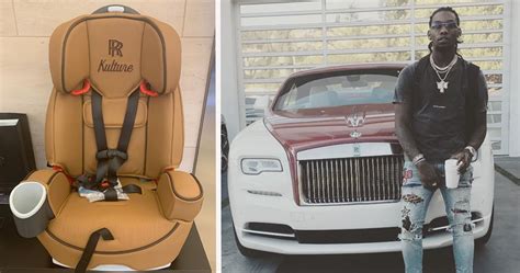 Rapper Offset Buys Daughter 8k Rolls Royce Car Seat Predicts Pbandj