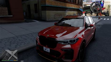 Gta 5 Picking Up Grab Rider In A Bmw X7 Manhart Fast Driving