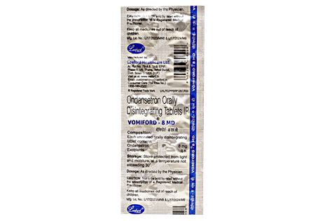 Ondem 8 MG Tablet Md 10 - Uses, Side Effects, Dosage, Price | Truemeds