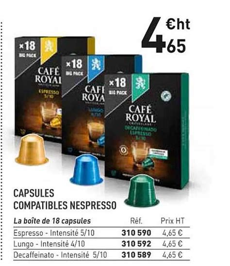 Promo Capsules Compatibles Nespresso Chez Hyperburo Icatalogue Fr