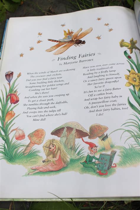 Finding Fairies By Marjorie Barrows Illustrated By Garth Williams