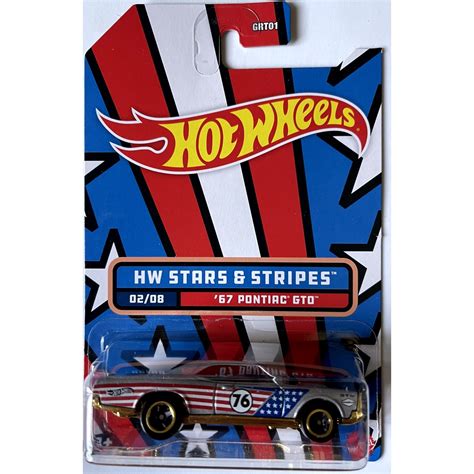 Hot Wheels Stars Stripes Ranchero Pontiac GTO Firebird Challenger Corvette Mustang