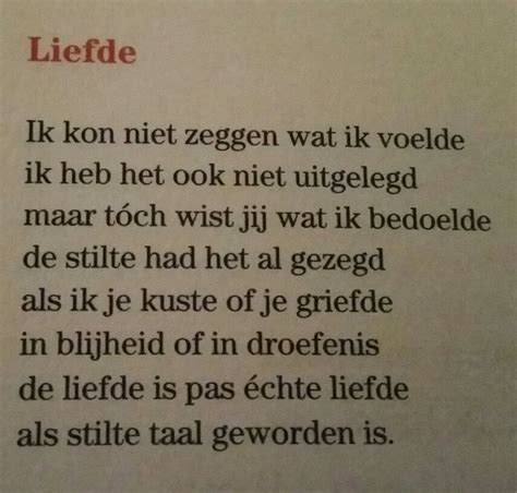 Gedicht Liefde Van Toon Hermans