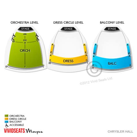 Chrysler Hall Tickets - Chrysler Hall Seating Chart | Vivid Seats