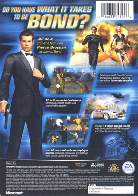 007 Nightfire 2002 Box Cover Art MobyGames